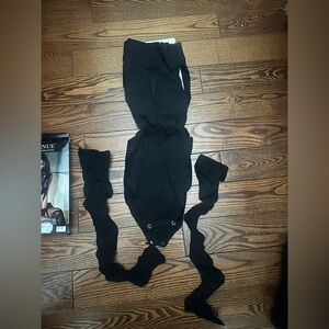 Leg Avenue Black Bodysuit
